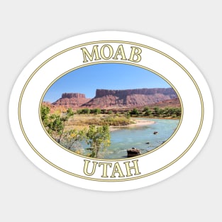 Colorado River in Moab, Utah Sticker